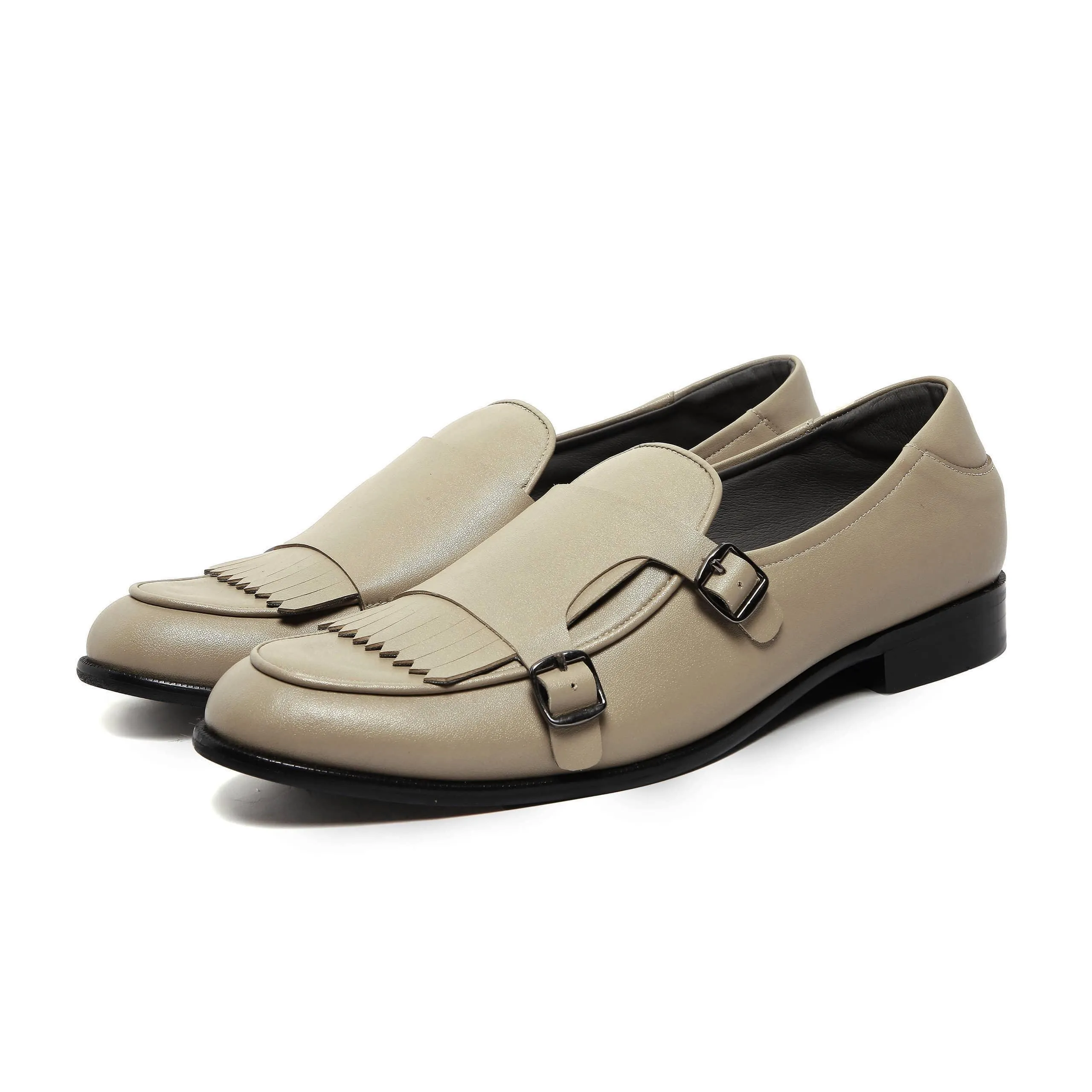 PALLADIO | BEIGE DOUBLE MONK Euro Edge