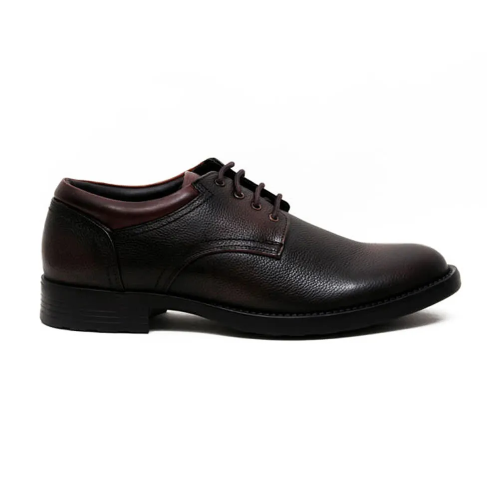 Healers Formal Brown Lace-Up Derby Shoes For Men GAS-C17 By Liberty Flexible Use Minimal Slim Profile