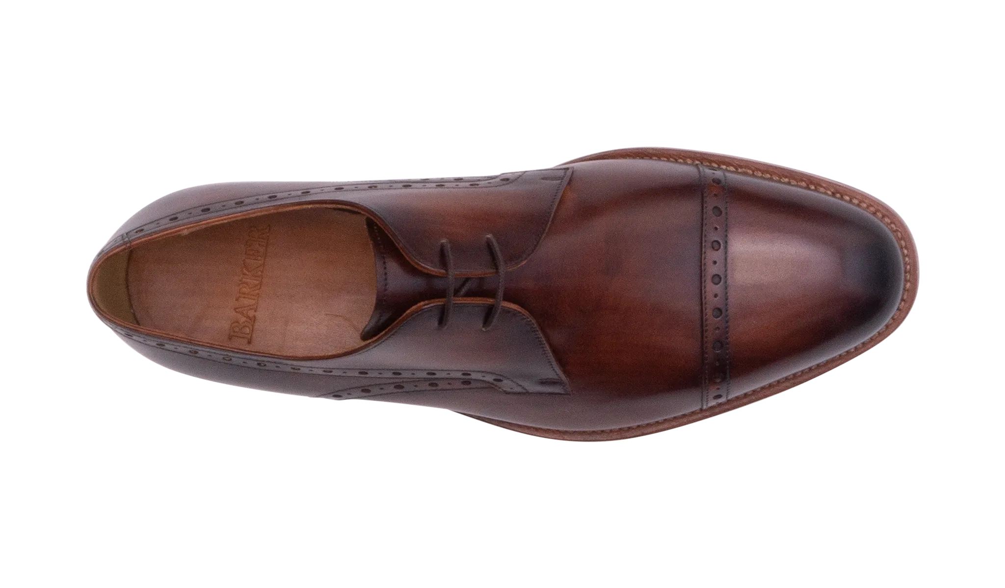 Wye - Hand Brushed Brown Comfort Fit Walk Work Style