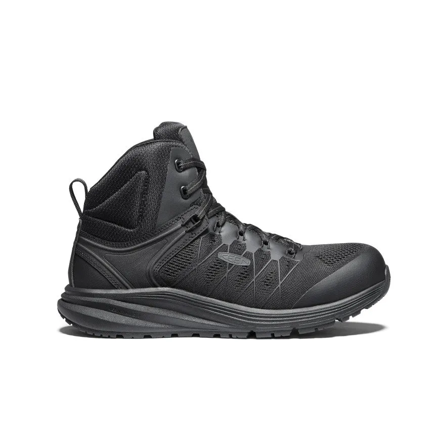 Adventure Footwear Men's Vista Energy Mid (Carbon Toe)  |  Black/Raven