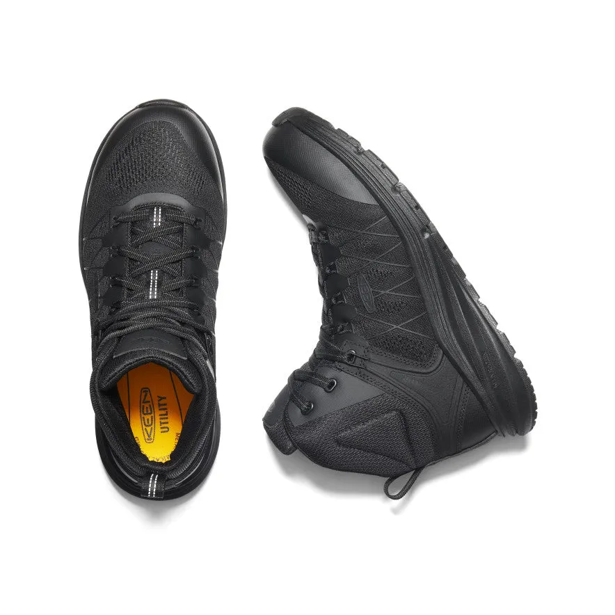 Resistant Boots Outdoor Support Men's Vista Energy Mid (Carbon Toe)  |  Black/Raven