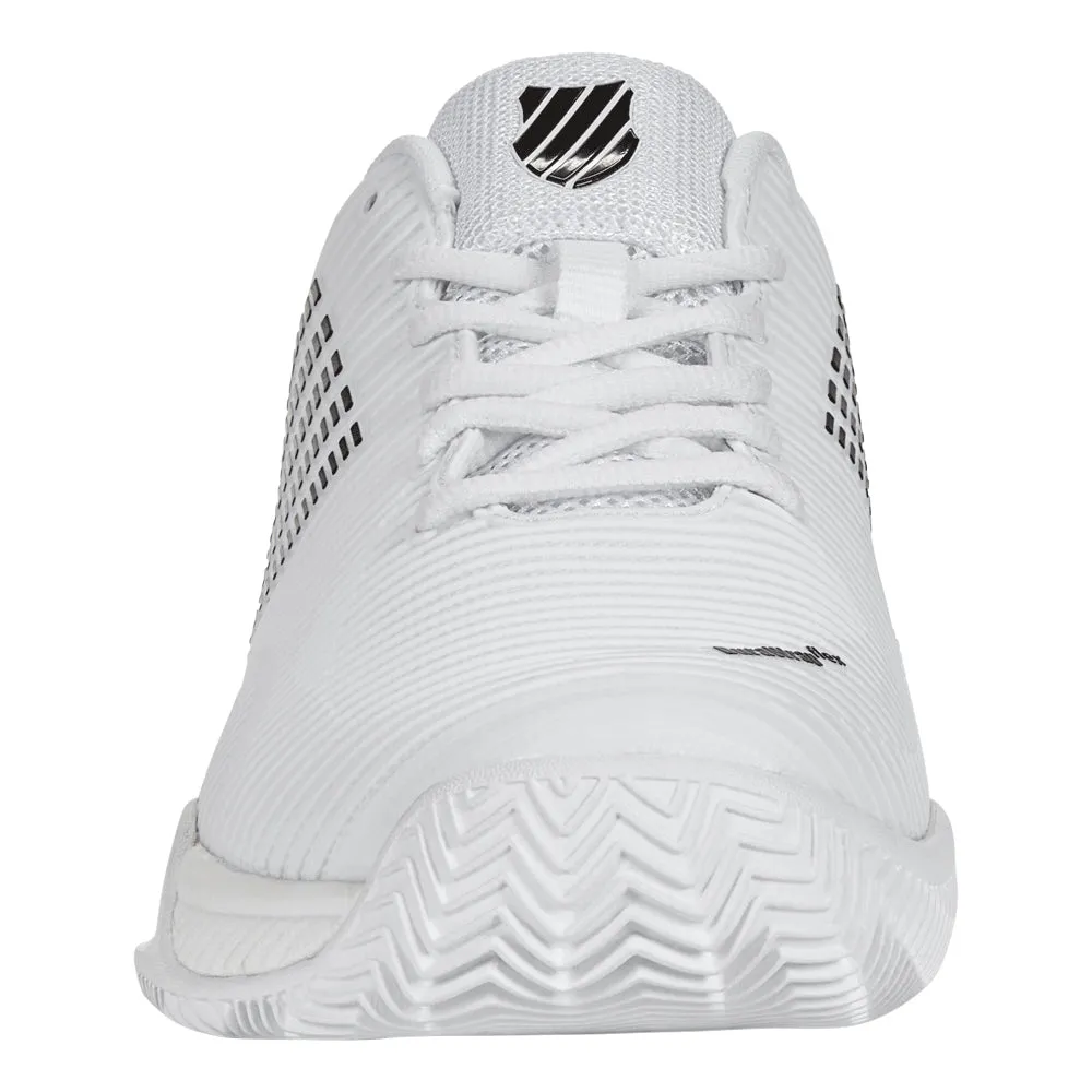K-Swiss Hypercourt Express 2 HB Tennis Shoes (Mens) - White/Black Lightweight Upper Fashionable