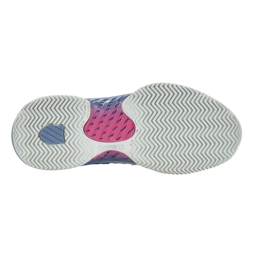 K-Swiss Hypercourt Supreme HB Tennis Shoes (Ladies) - Blue Blush/Infinity/Carmine rose Neutral Tone