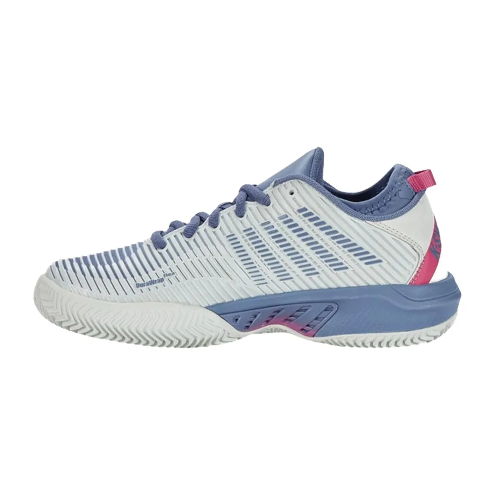High Intensity K-Swiss Hypercourt Supreme HB Tennis Shoes (Ladies) - Blue Blush/Infinity/Carmine rose