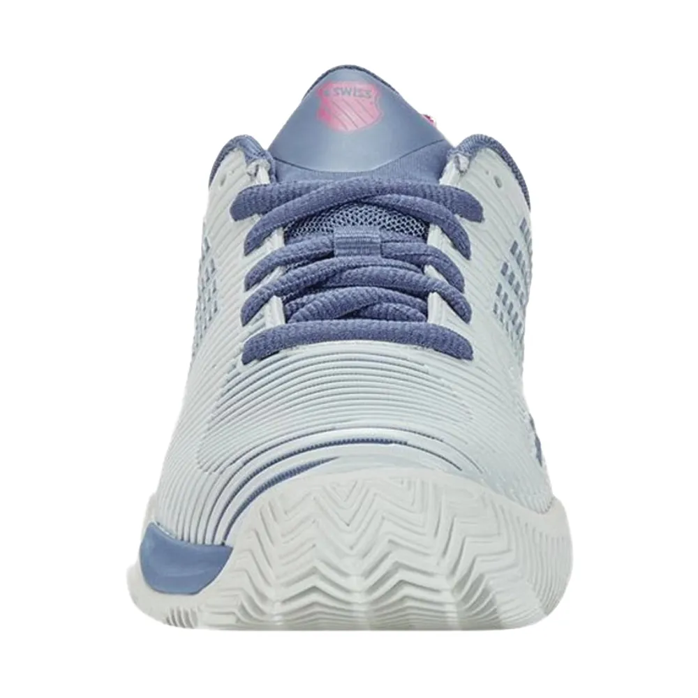 K-Swiss Hypercourt Supreme HB Tennis Shoes (Ladies) - Blue Blush/Infinity/Carmine rose Soft Liner Ventilated Panel