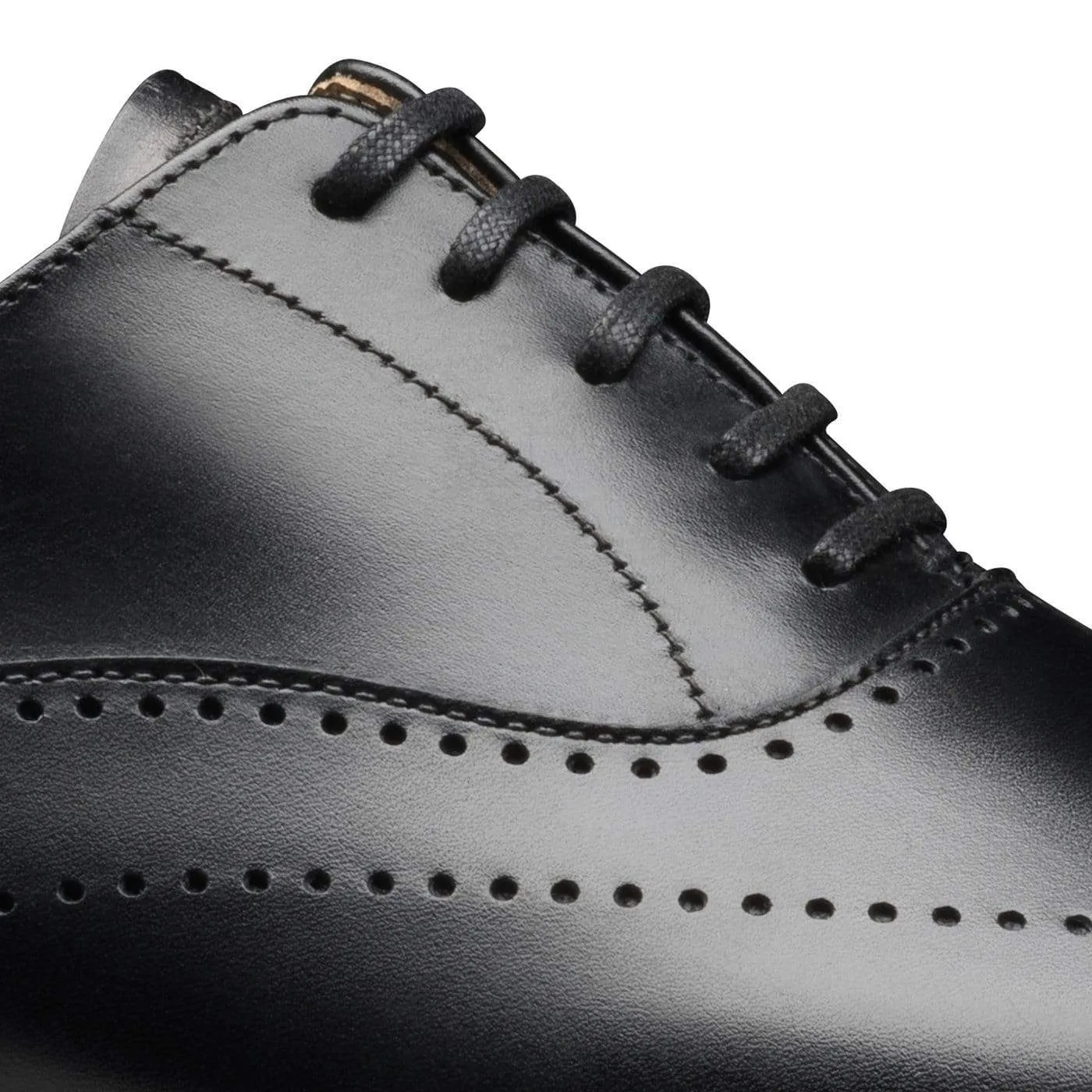 Sleek Look Flexible Construction Weybridge Black Calf