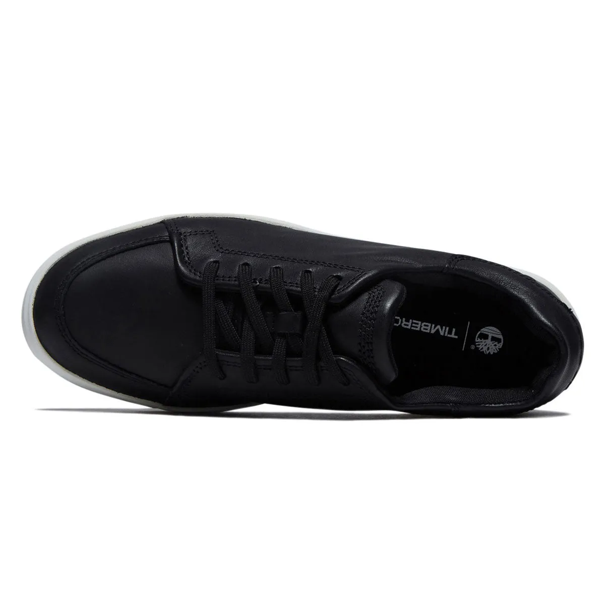 Easy to Wear Abrasion Resistance Timberland Emerson Street Low Lace Up Shoes - Black Full Grain