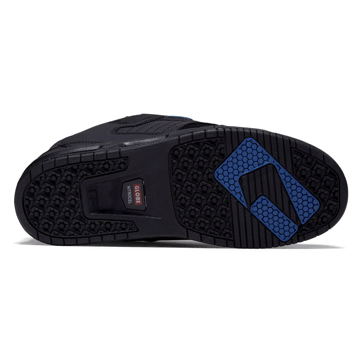 Comfort Lacing Fit Solid Build Globe Sabre Shoes - Onyx/Blue