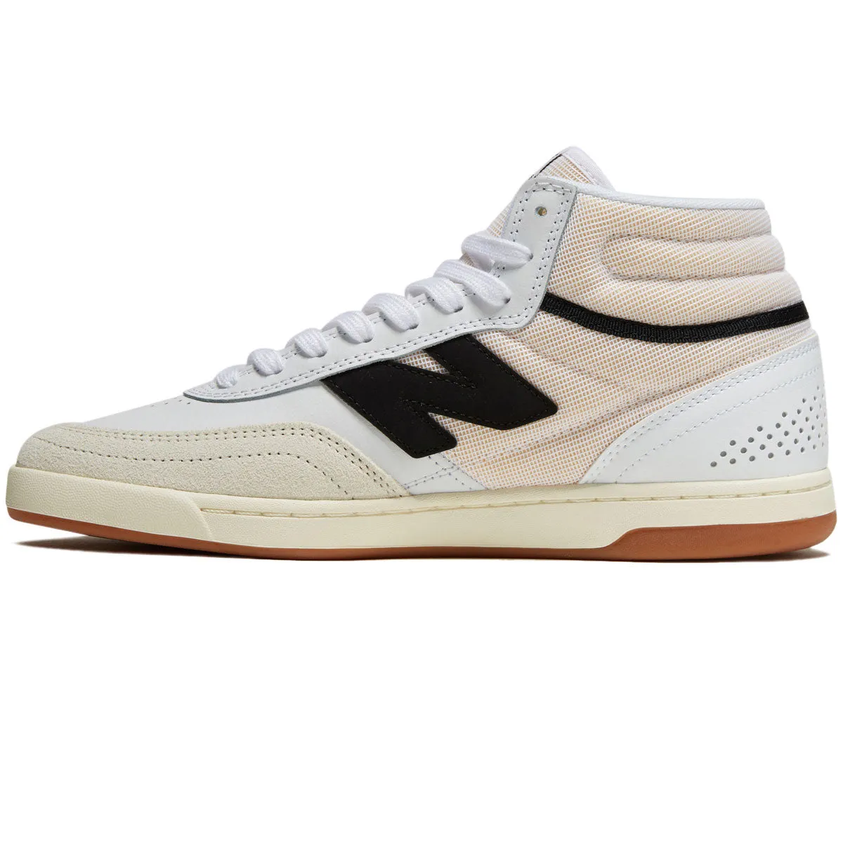 New Balance 440 Hi V2 Shoes - White Lace Comfort Quick Action