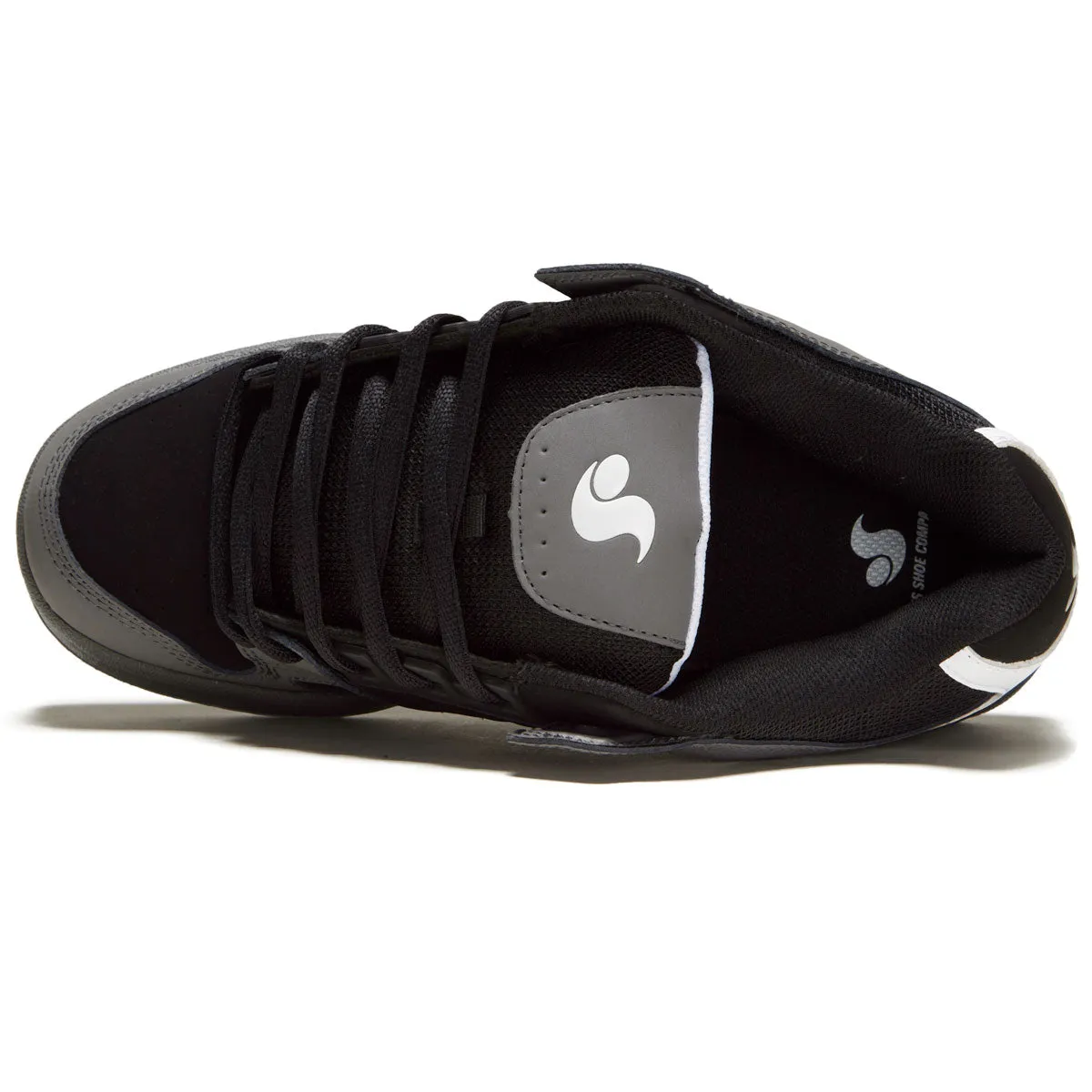 DVS Celsius Shoes - Charcoal/Black/White Nubuck Ground Force