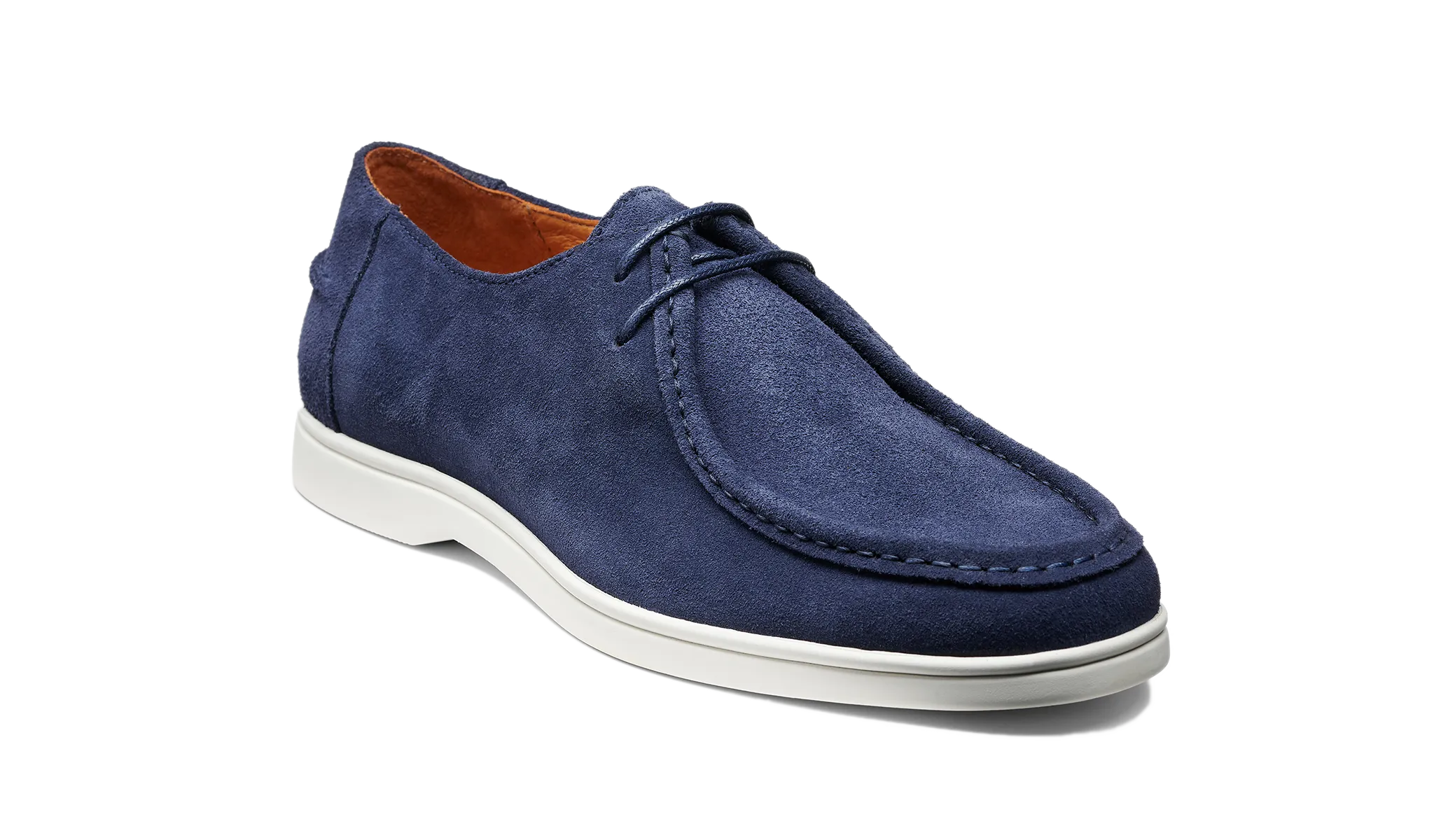 Vigo - Navy Suede White Sole Fire Red Closet Core
