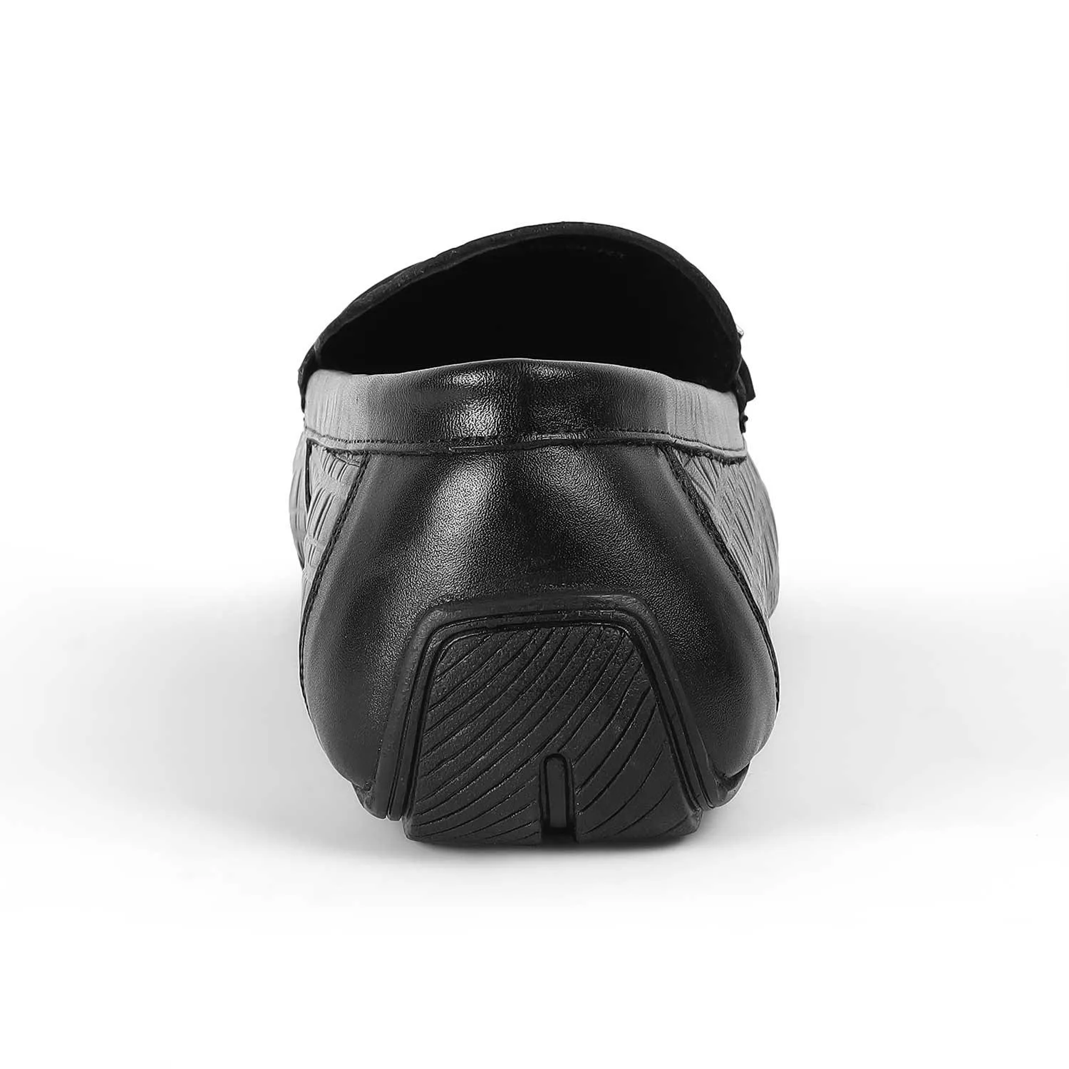 Smart Step Minimalist Look Tresmode Robert Black Men's Double Monk Shoes