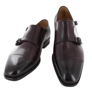 Fiori Di Lusso Burgundy Red Shoes Hand Shade
