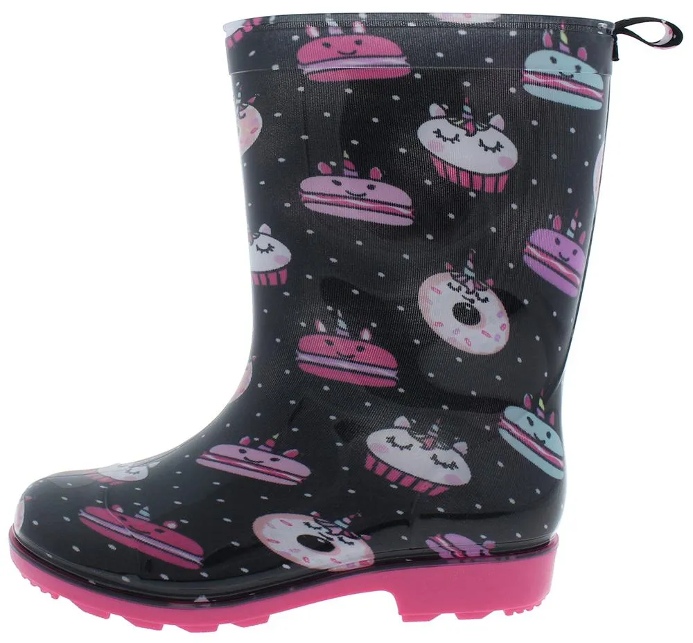 Winter Ready Walking Footwear Protection Girls Desserts Jelly Rain Boot