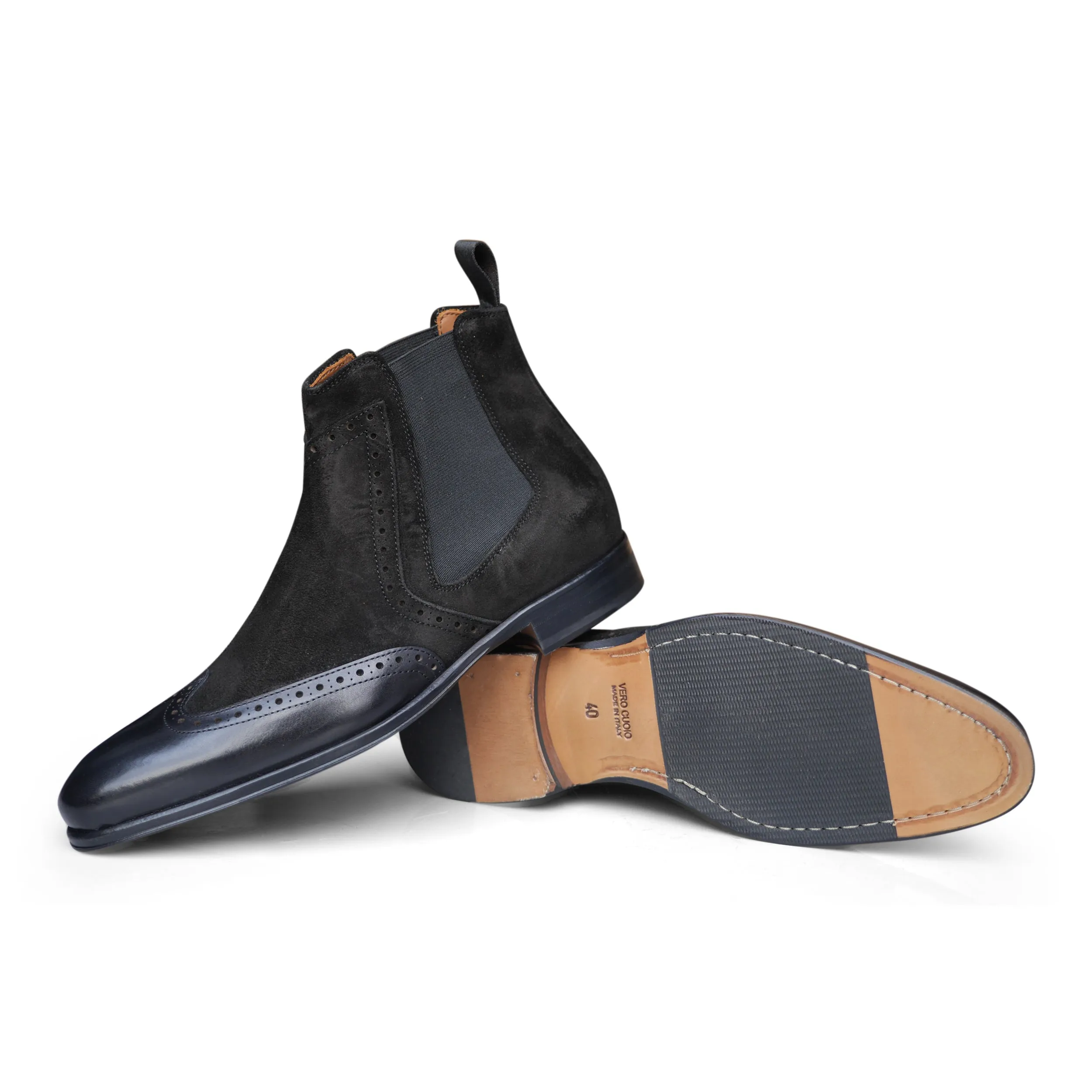 Easy Walk Boots 1142 - Bitols Suede Nero