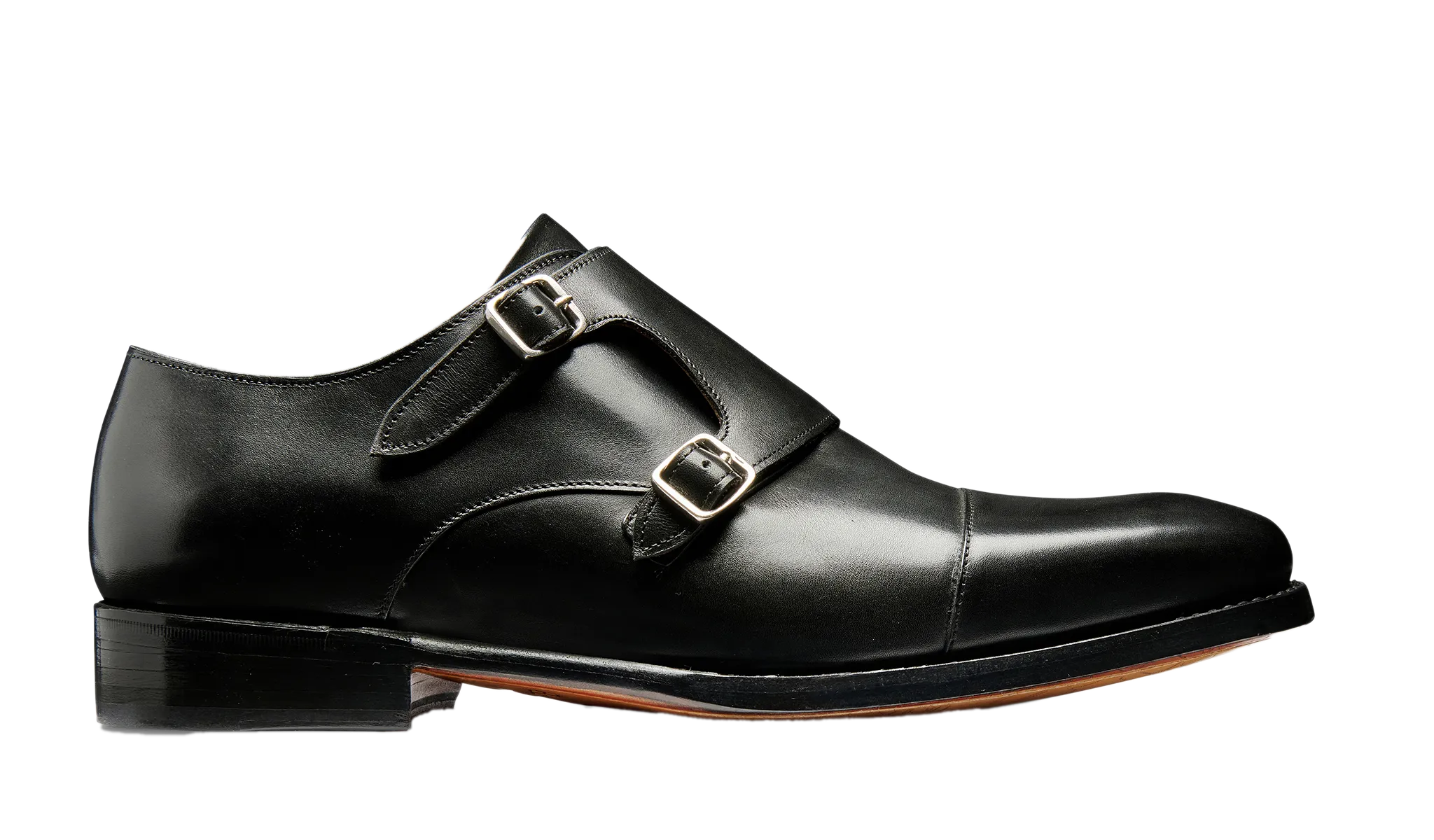 Middlewich - Black Calf Velcro Closure