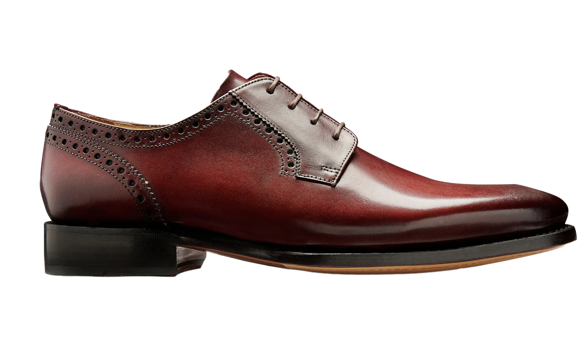 Smooth Closure Morriston - Burgundy Calf