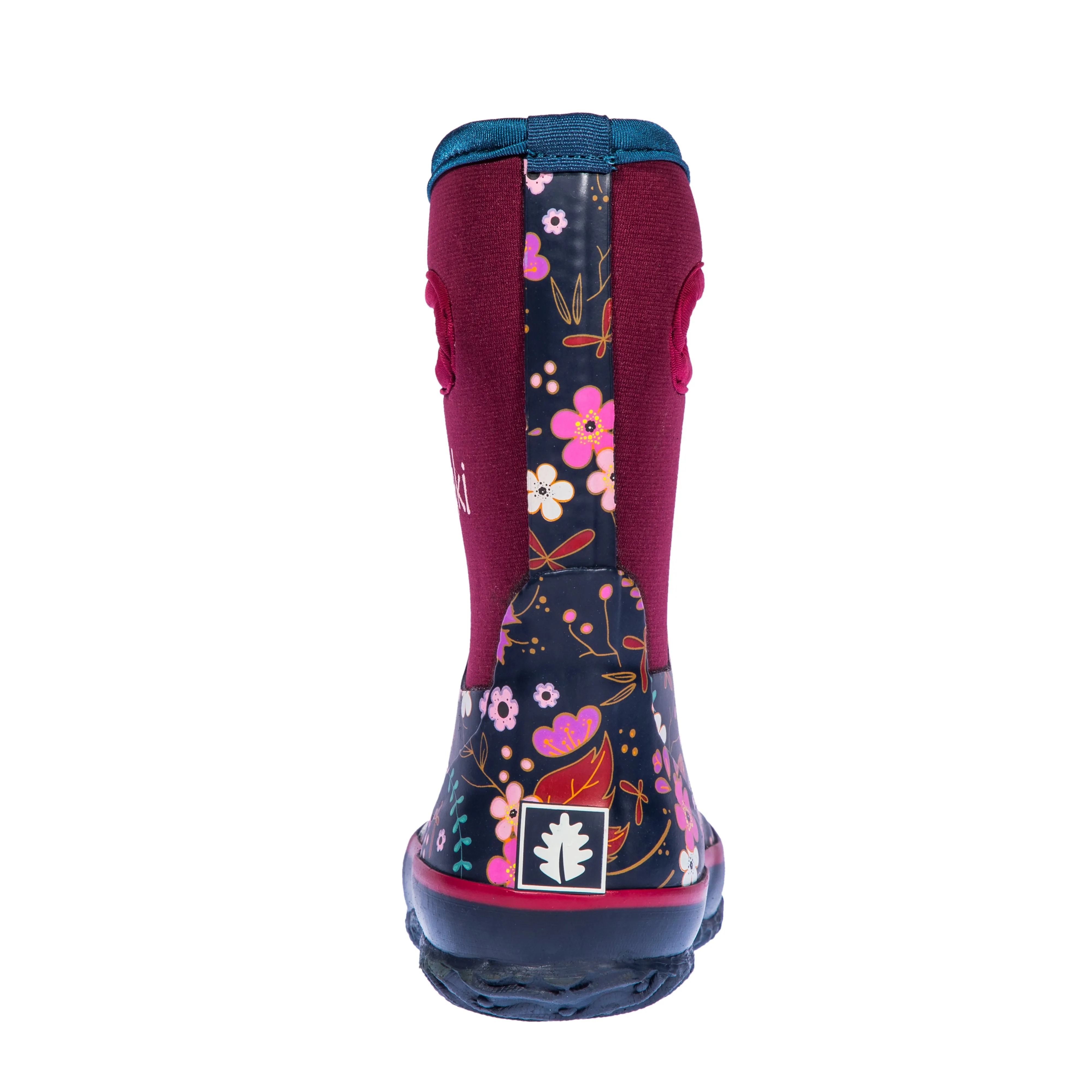 Active Foot Support Midnight Floral Neoprene Rain/Snow Boots