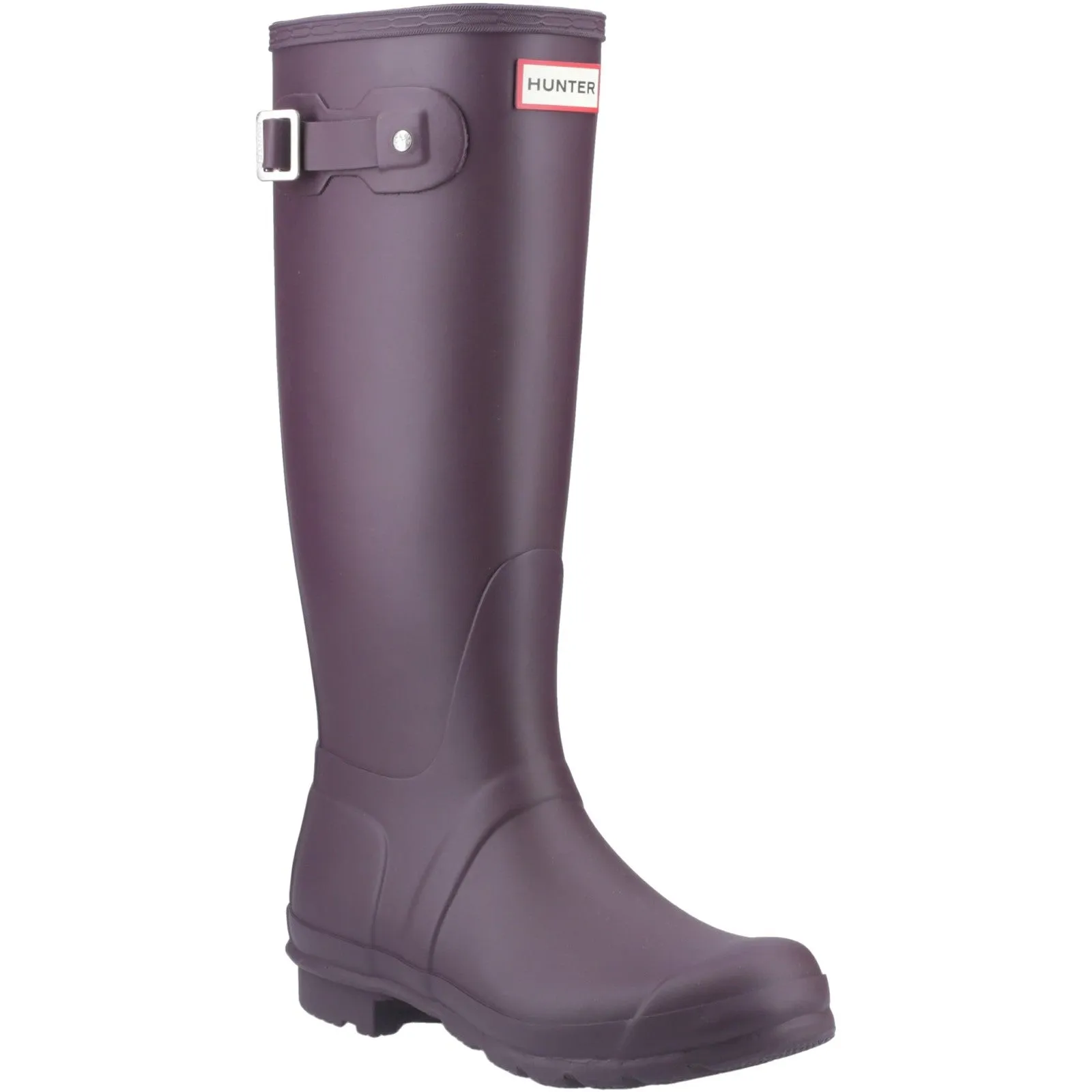 Soft Lining Hunter Womens Original Tall Wellington Boots Black