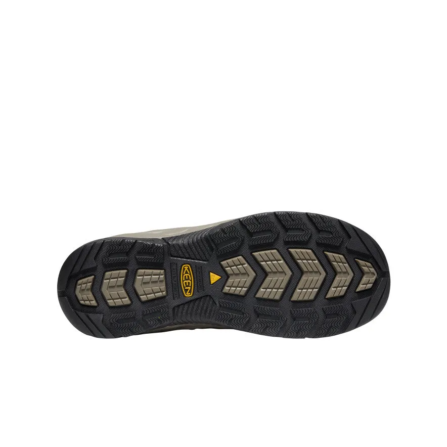 Men's Flint II Waterproof Boot (Steel Toe)  |  Cascade Brown/Orion Blue Padded collar