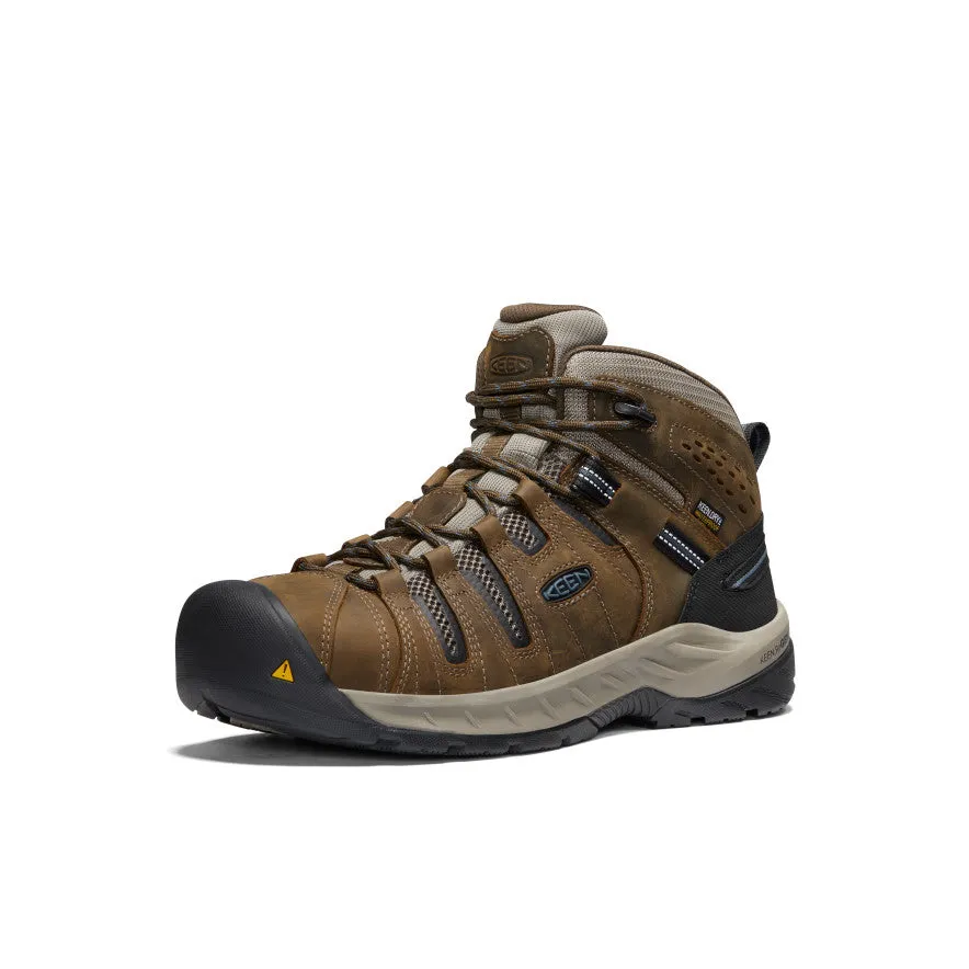 Men's Flint II Waterproof Boot (Steel Toe)  |  Cascade Brown/Orion Blue High Endurance Night Trek