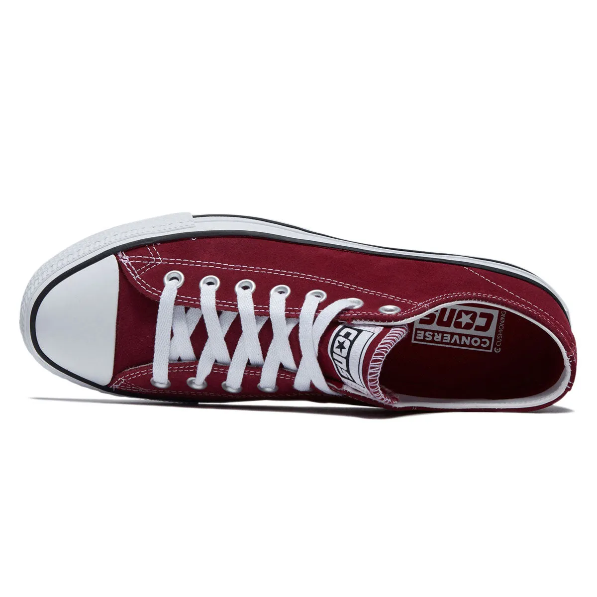 Outdoor Training Converse Chuck Taylor All Star Pro Suede Ox Shoes - Sporty Berry/Black/White