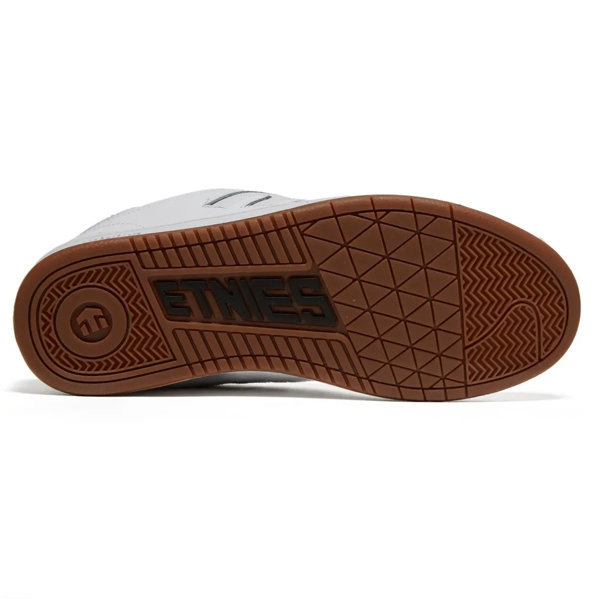 Sport Step Grippy Rubber Etnies Callicut Shoes - White/Black