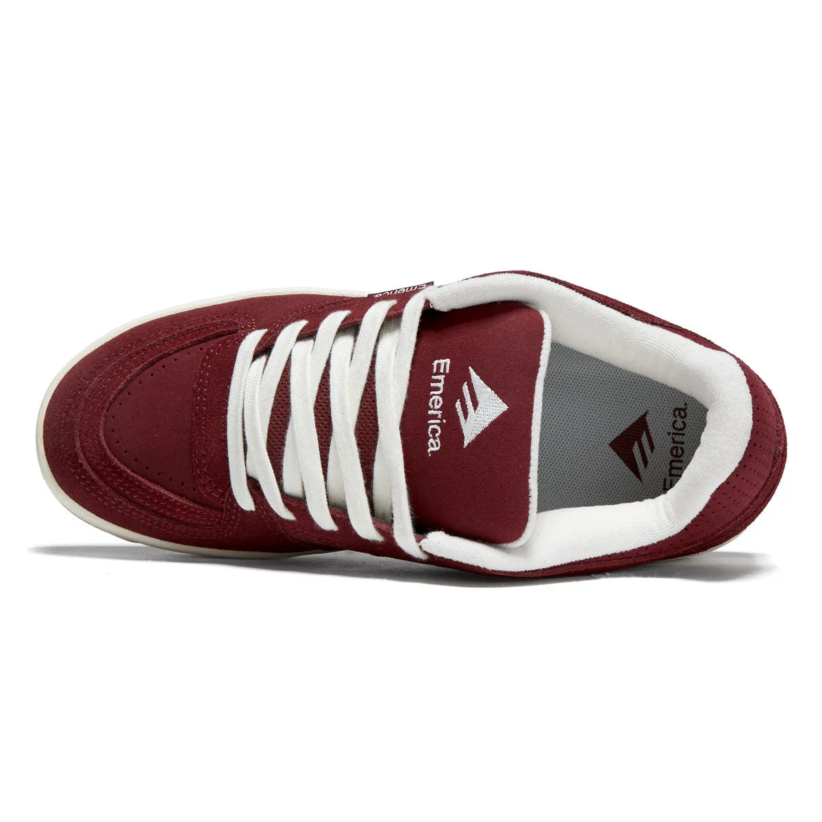 Emerica Mute Shoes - Burgundy Strong Grip