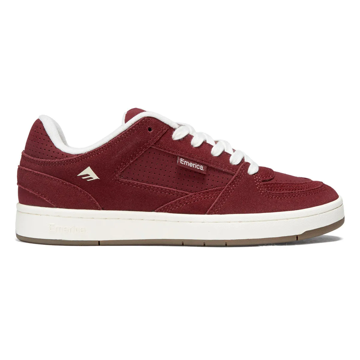 Shock Guard Emerica Mute Shoes - Burgundy
