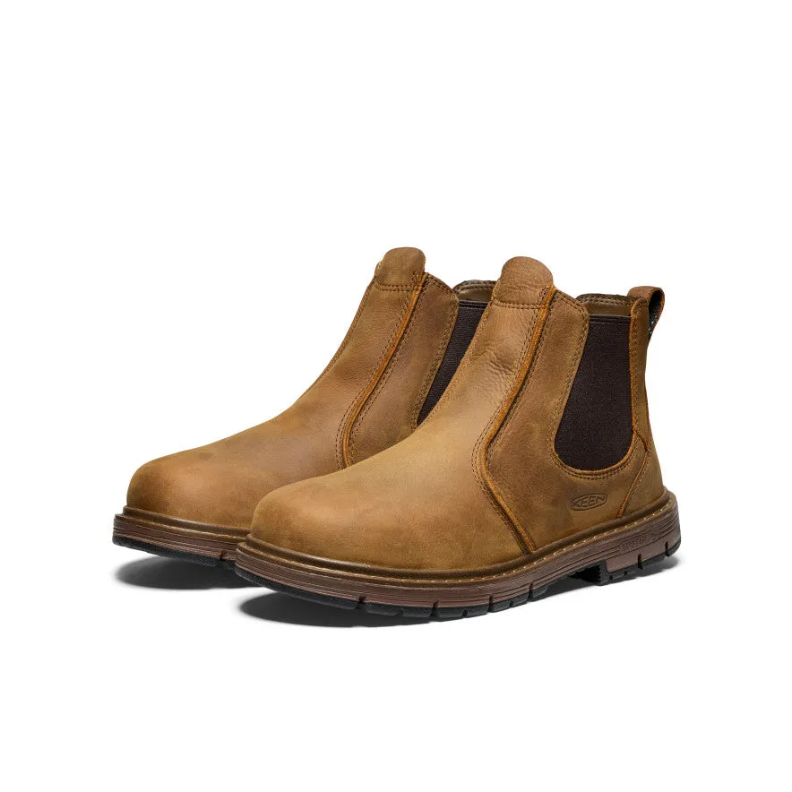 Men's San Jose Chelsea 90?? Heel Boot (Soft Toe)  |  Belgian/Gum Supportive Cushioning Secure Walking Boots