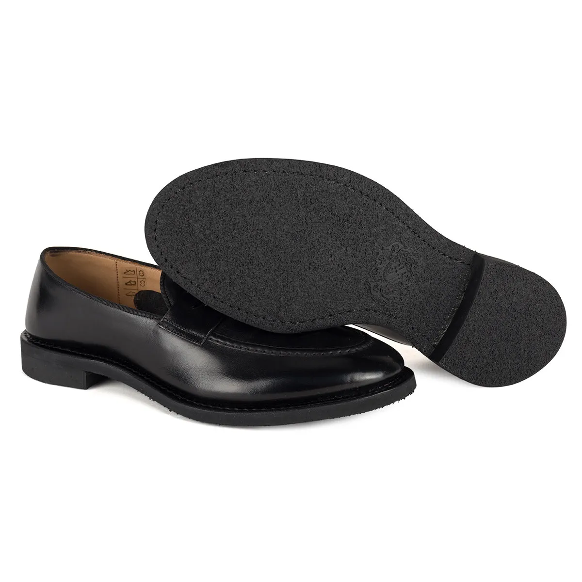 XAVIER 53022<br> Black loafers Art Corner Versatile Function