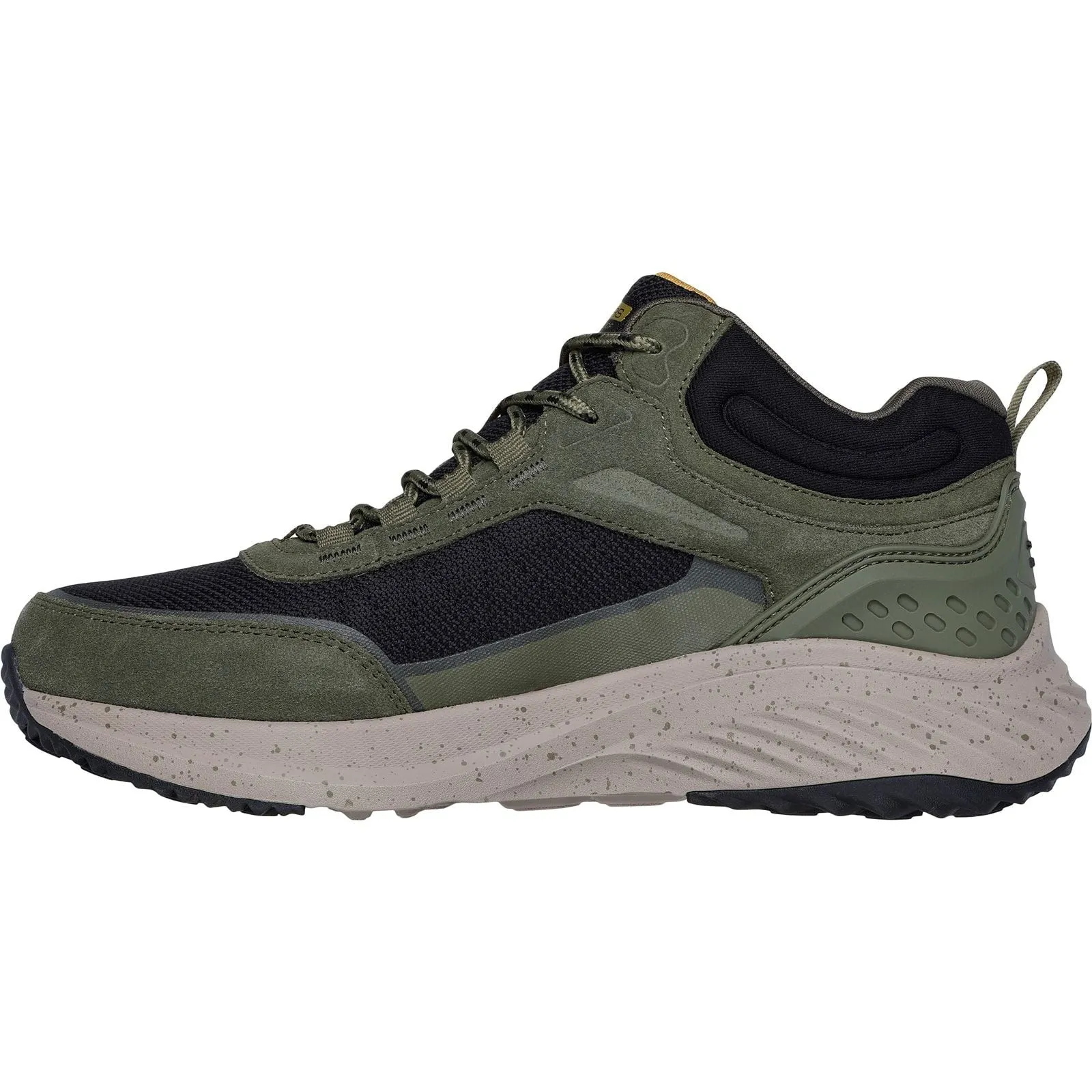 Skechers Mens Bounder Rse Hiking Boots Olive/Black Performance Driven
