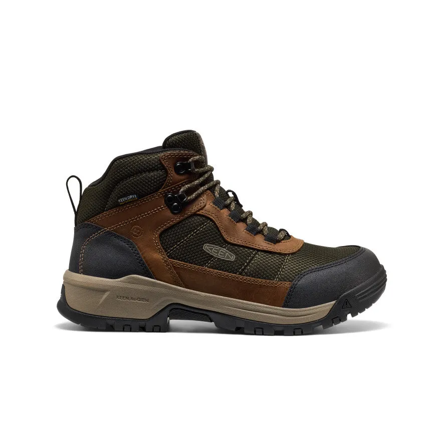 Men's Skokie Waterproof Work Boot (Soft Toe)  |  Forest Night/Black Grip Control Protective Fit