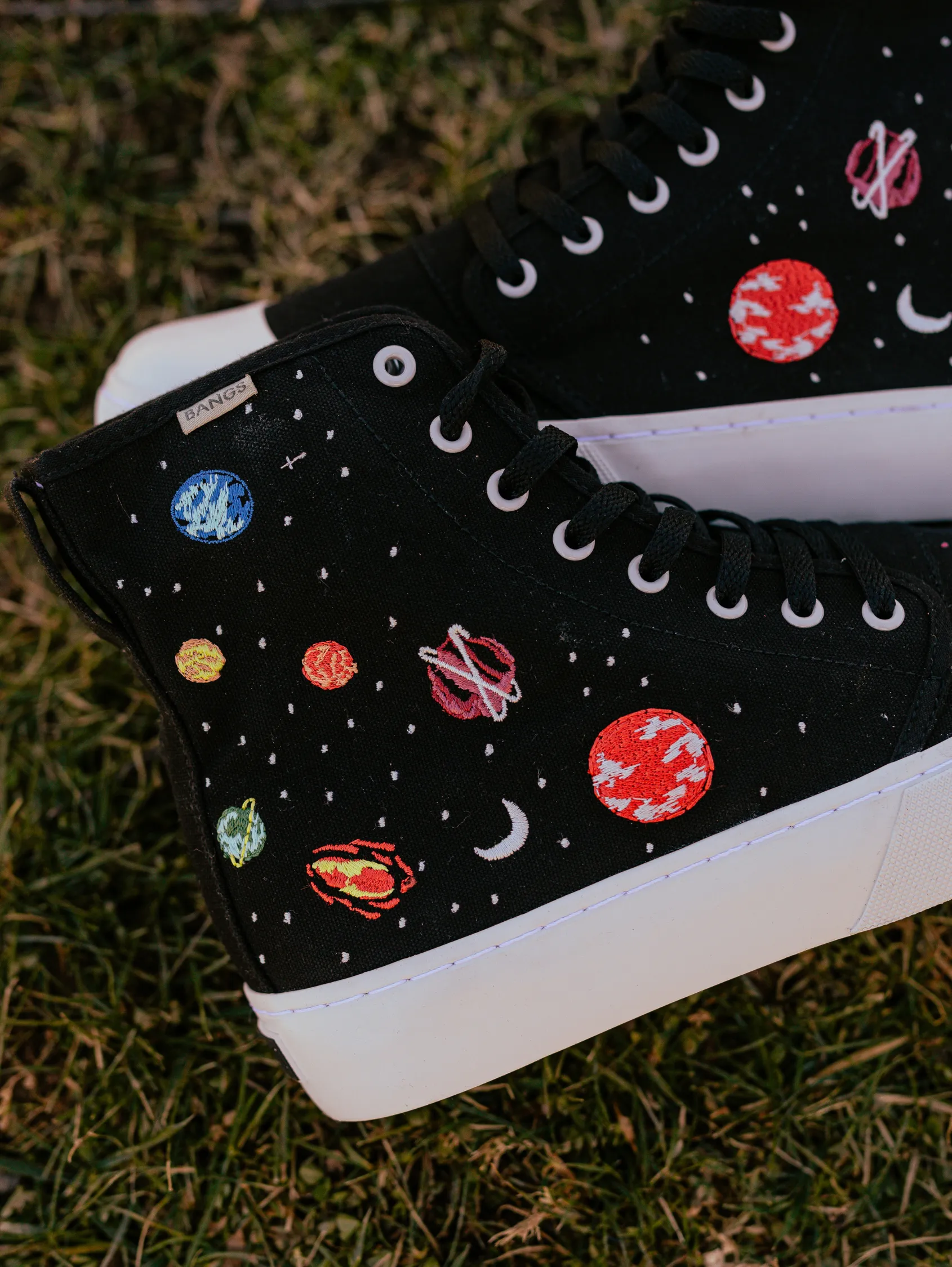 Color Fun Morning Walk Universe Platform High Top