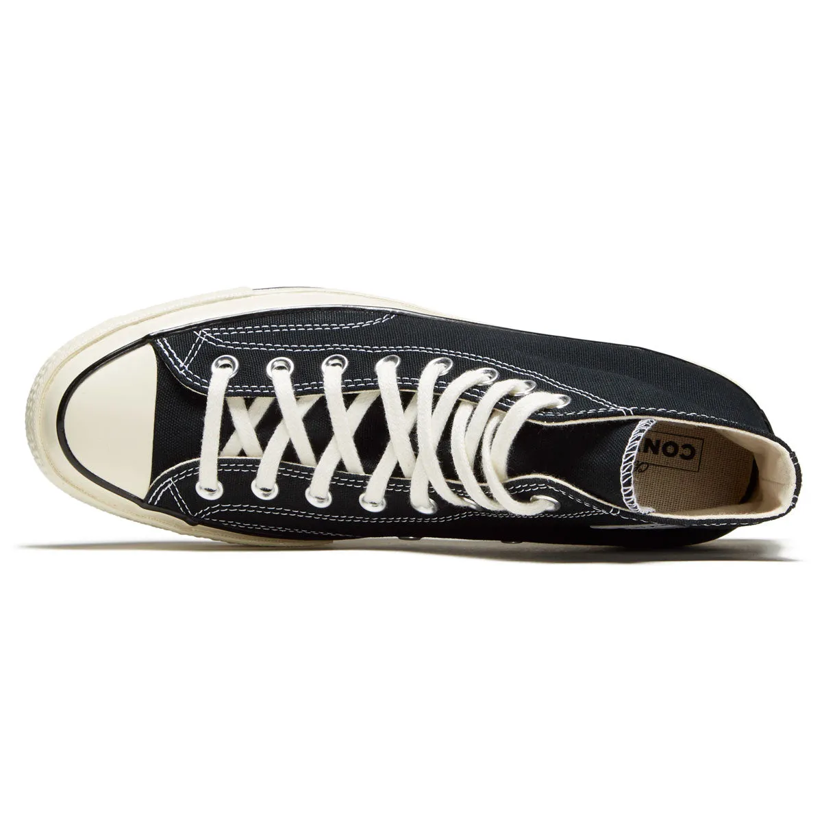 Shock absorption Converse Chuck 70 Hi Shoes - Black/Black/Egret