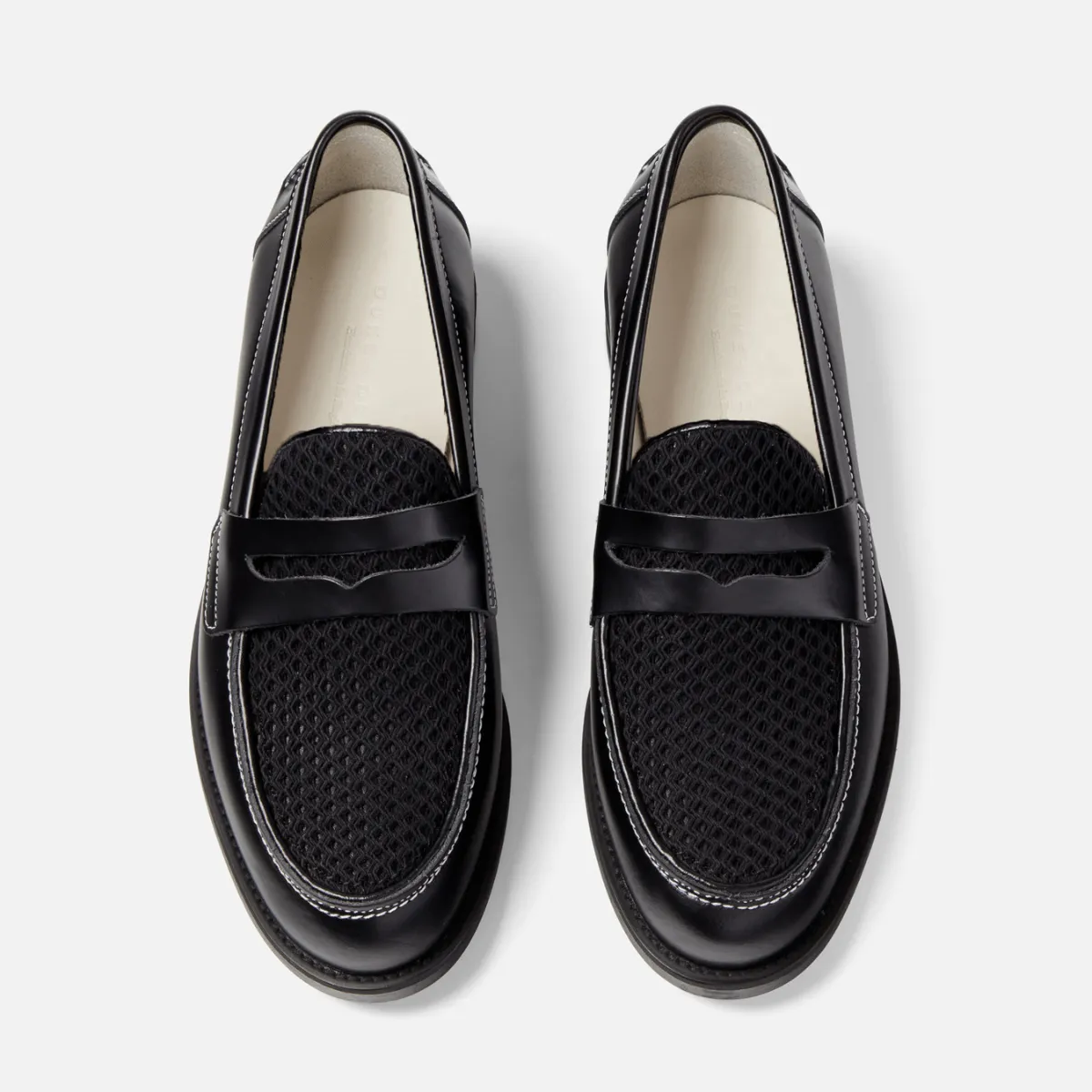 easy move Digital Run Wilde Black Rattan Penny Loafer - Men's