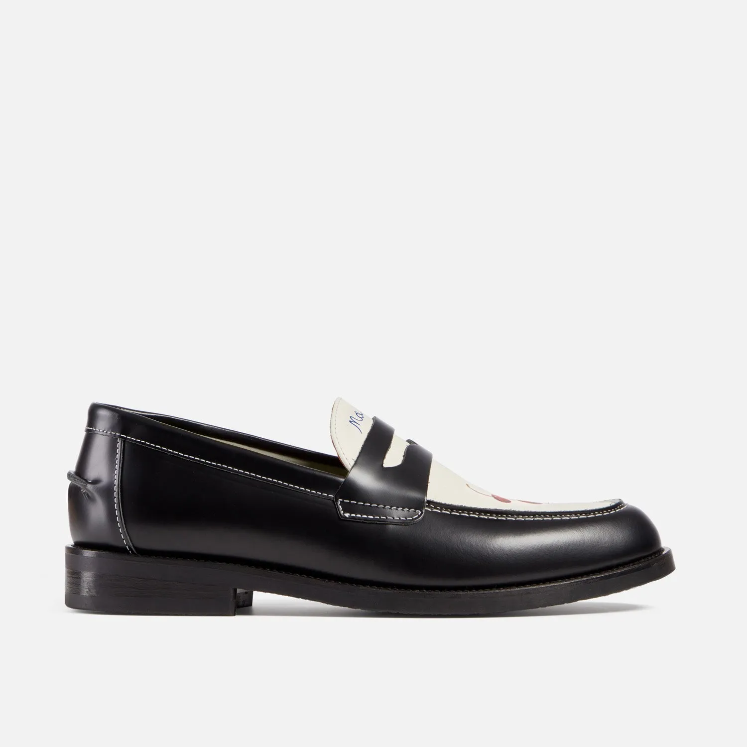 Wilde Cherry Penny Loafer - Men's Wide toe box Color Play