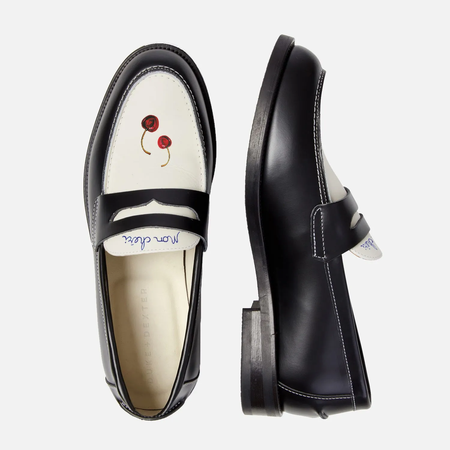 Heel Safe Sole Soft Wilde Cherry Penny Loafer - Men's