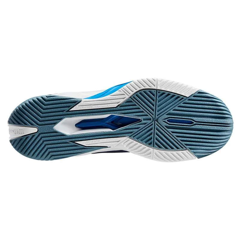 Wilson Men's Rush Pro 4.0 Tennis Shoes Navy White Couple Pair Media Pop