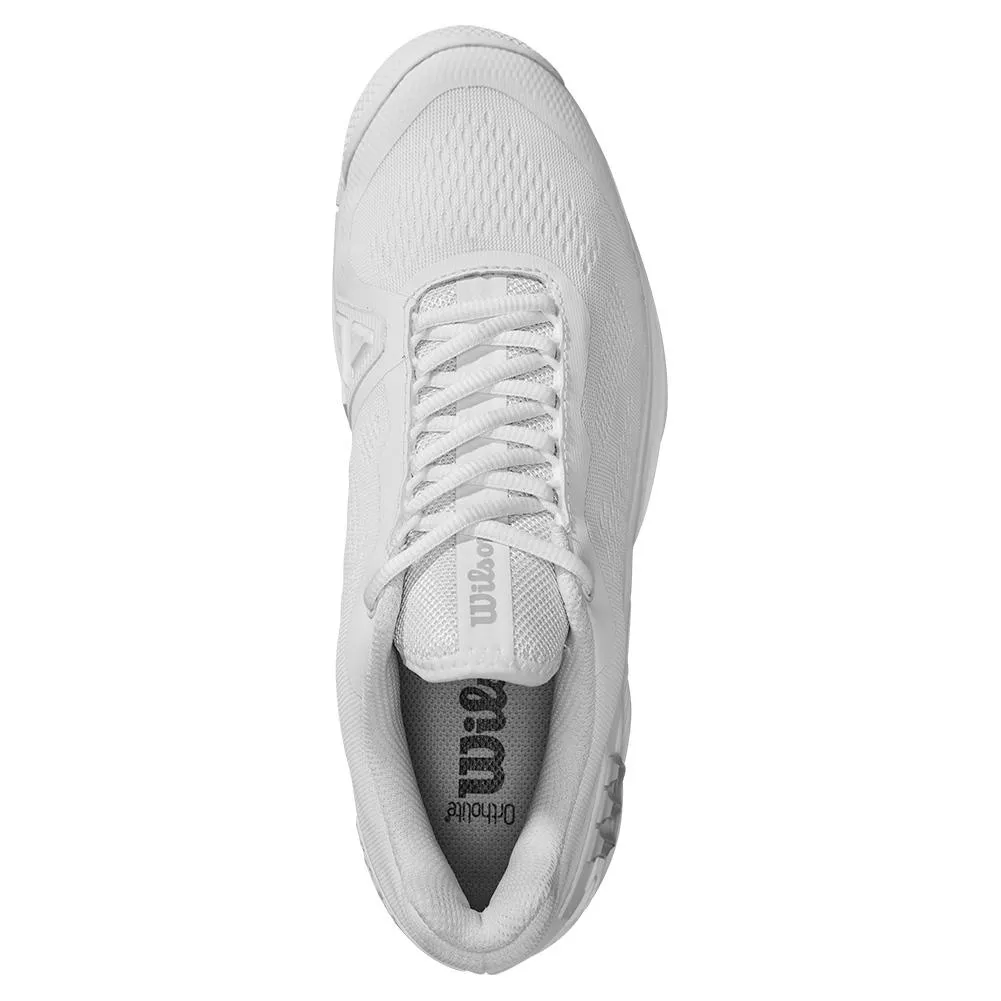 Wind Block Wilson Men's Rush Pro 4.0 Tennis Shoes White