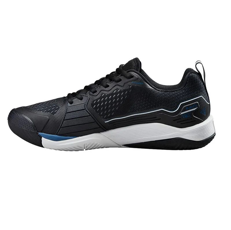 Wilson Men's Rush Pro 4.5 Tennis Shoes Black Ensign Blue Winter Base Ankle wrap